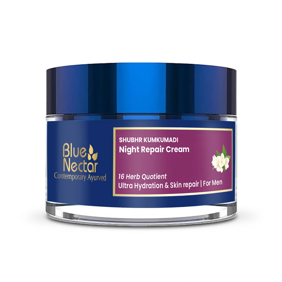 Night repair cream for men
