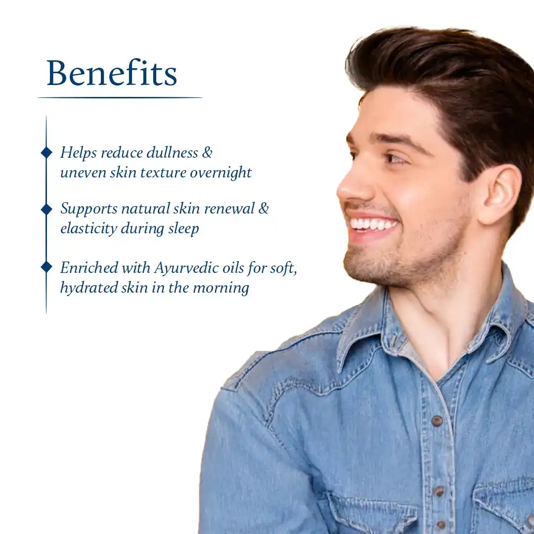 Kumkumadi Night Cream for Men benefits