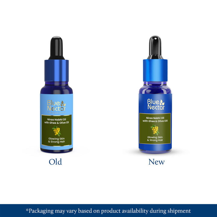 Nabhi Oil with Ghee & Olive Oil for Skin Glow & Strong Hair (22 Herbs)