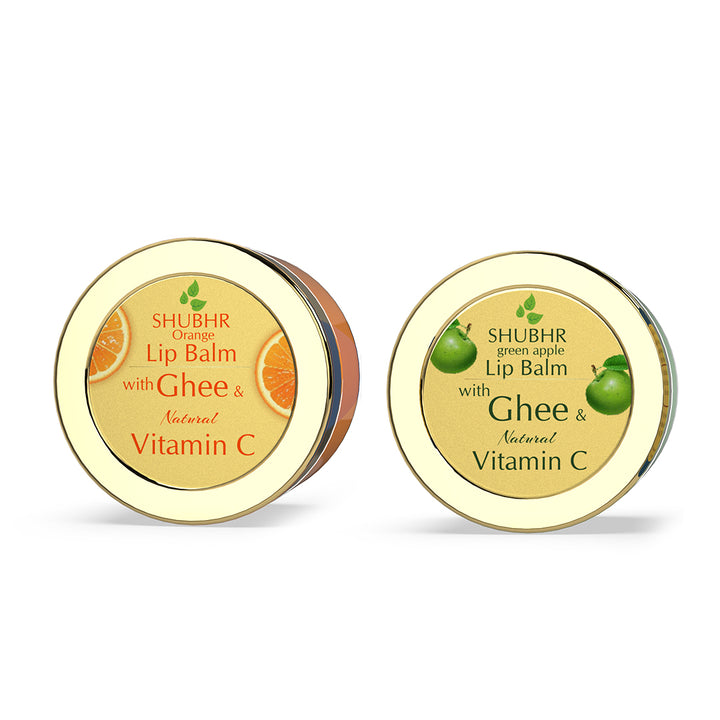 Shubhr Lip Balm & Gloss (Pack of 2*10g)