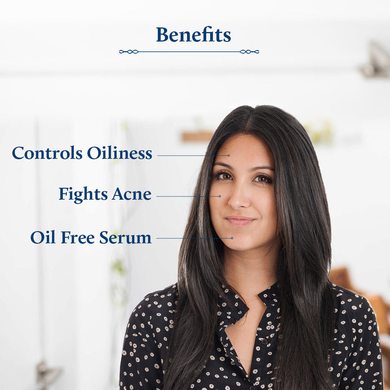 Vitamin C Face Serum for Acne Prone Skin & Marks Blue Nectar