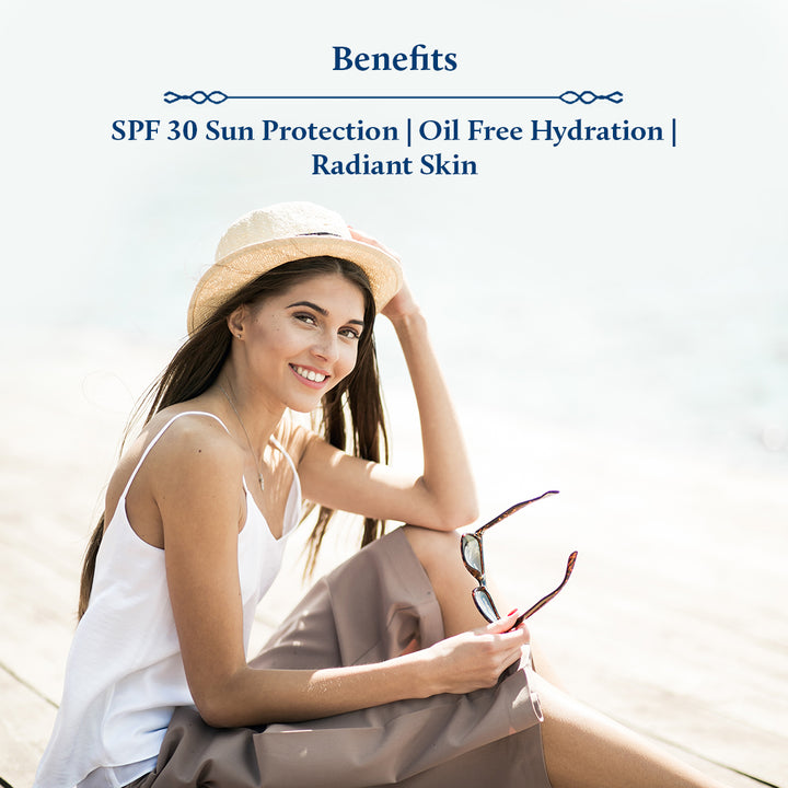 Shubhr Women's Coconut Sunscreen SPF 30 Face Cream For Sun Protection & Skin Brightening (16 Herbs, 50g)