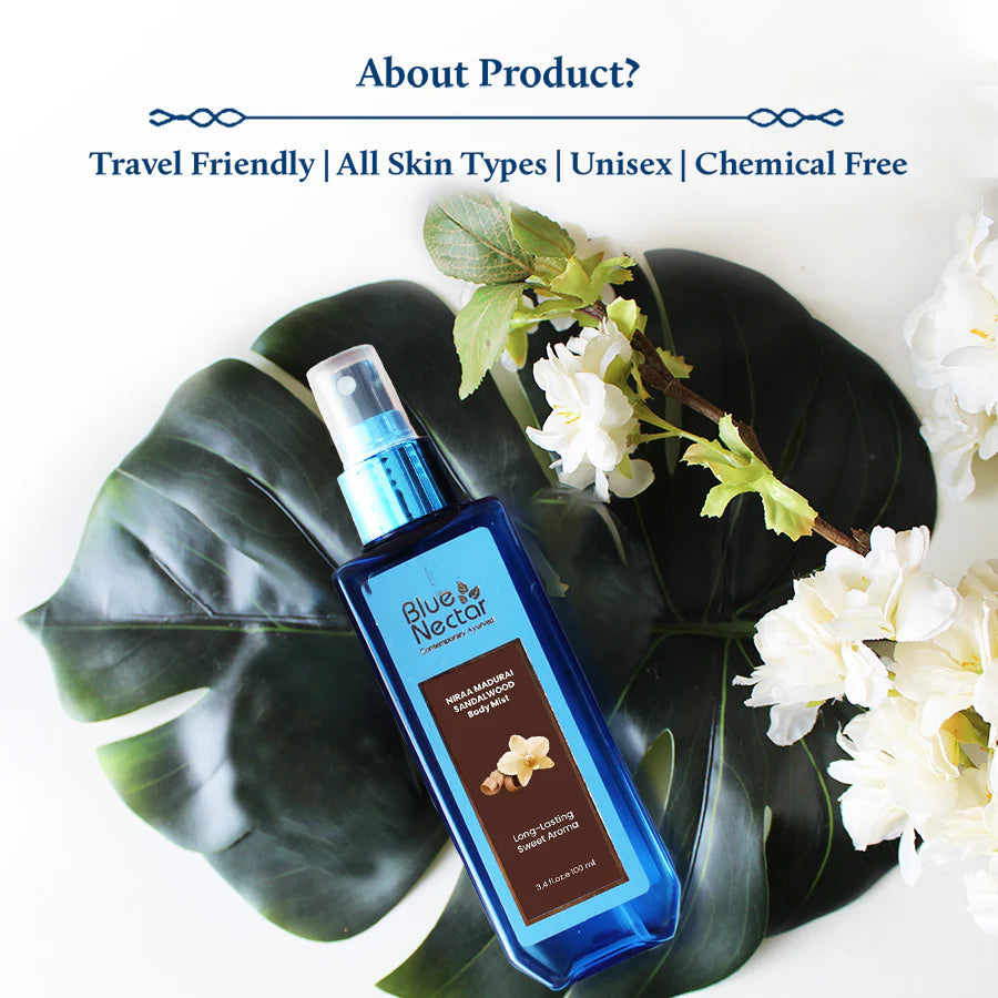 Madurai sandalwood body mist | all skin types