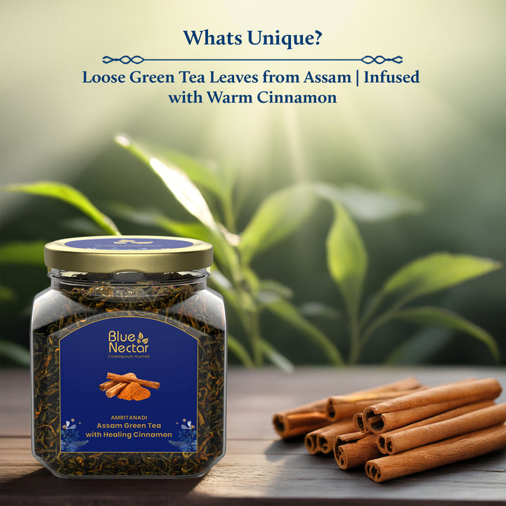 Loose Green Tea Leaves from Assam