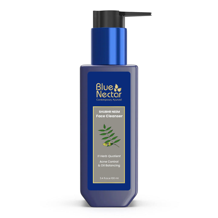 Shubhr Neem Pimple Face Wash for Acne Control & Oil Balancing (11 Herbs)