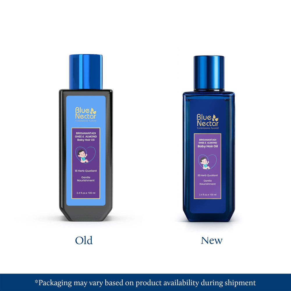 Baby hair oil with Ghee & Almond 100ml new look