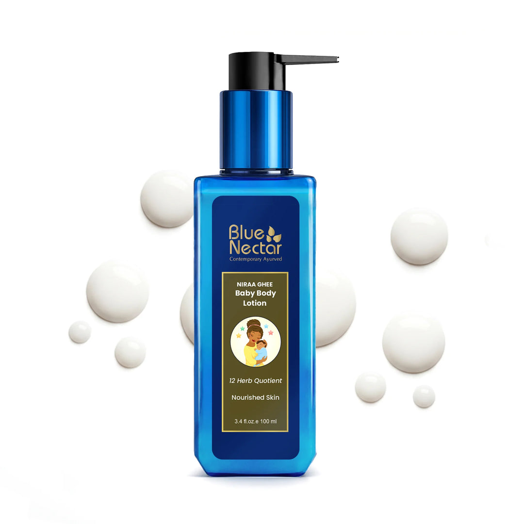 Ayurvedic baby body lotion for nourished skin