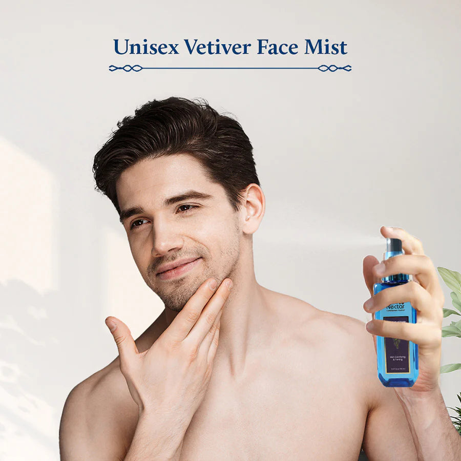 Vetiver Face Tonic Mist for men