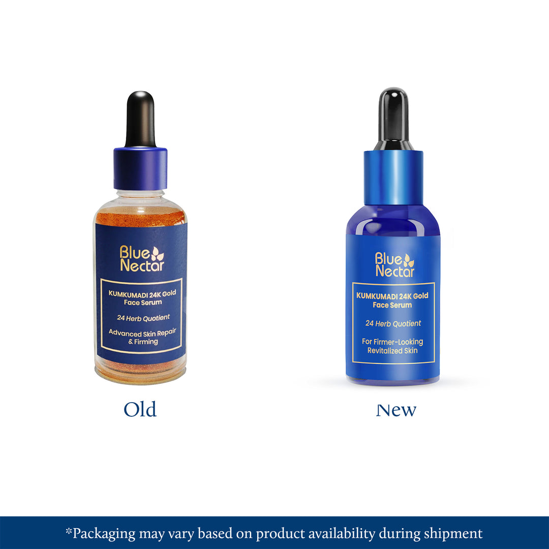 Kumkumadi 24K gold serum for skin firming new look 30 ml