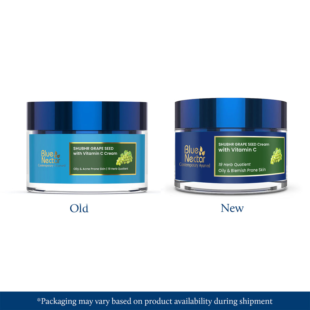 Grape seed cream with Vitamin C for women new lookj