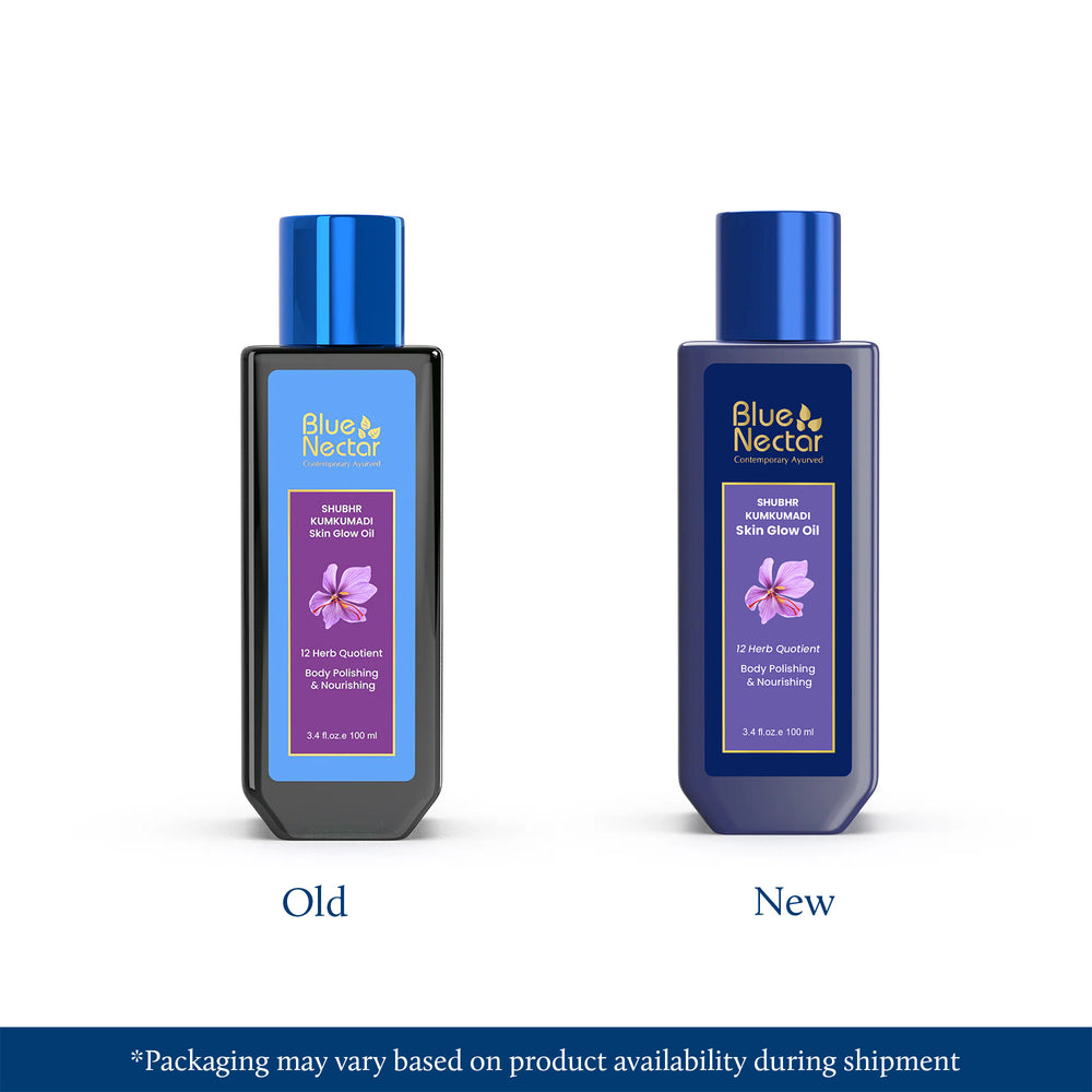 Kumkumadi bodyoil for skin glow new look