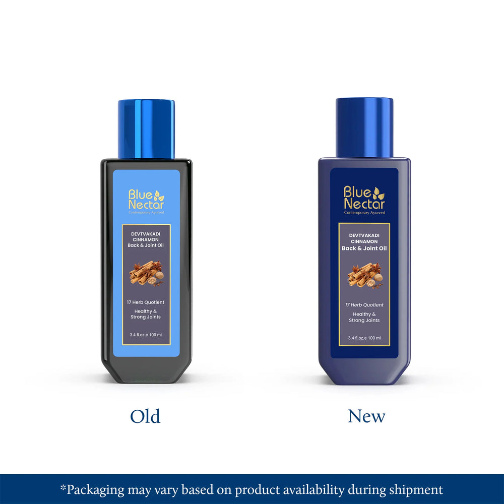 Back & joint Ayurvedic pain oil 100ml new look