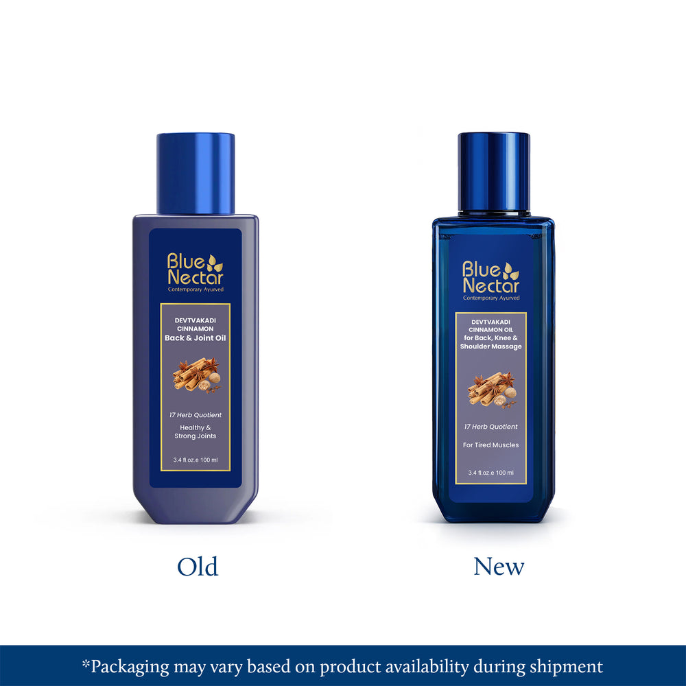 Ayurvedic pain Oil for Joint & Muscles Pain new look