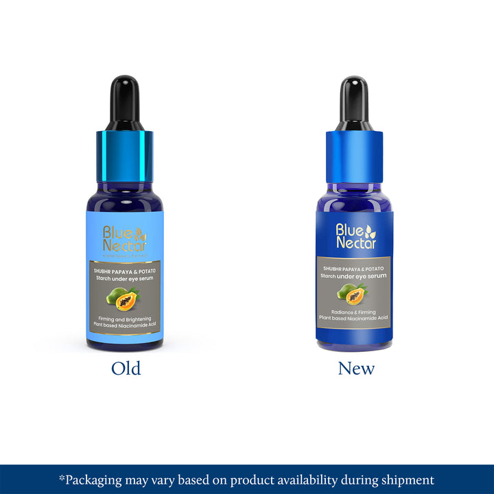 Shubhr Niacinamide Under Eye Serum for Dark Circles (17 herbs, 30ml)