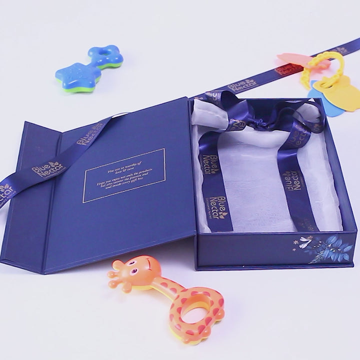 What is inside the Baby care gift set ? 
