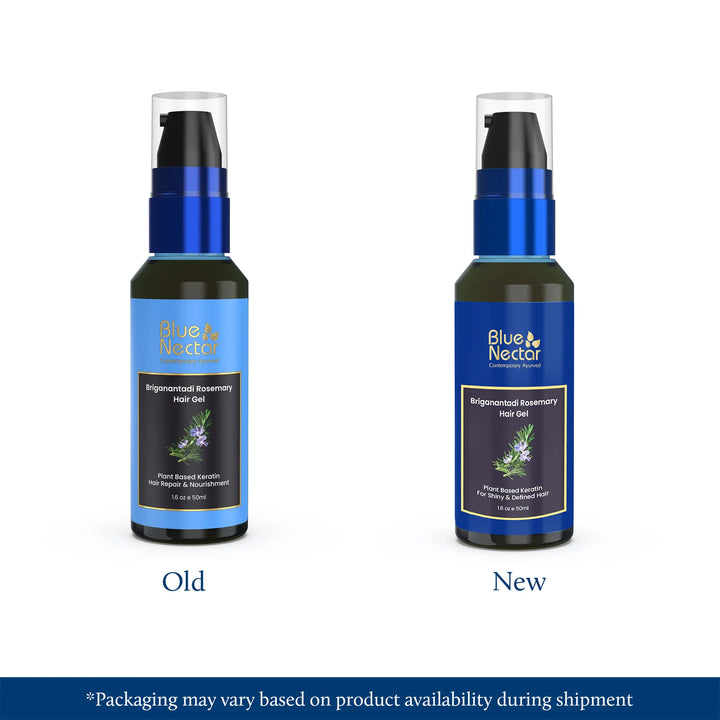 Rosemary hair gel for curly, frizzy, straight, wavy hair new look