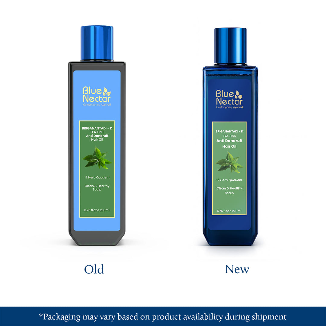 Tea Tree hair oil for dandruff control 200ml new look