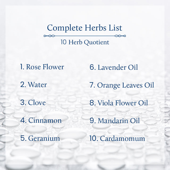 rose body mist ingredients list
